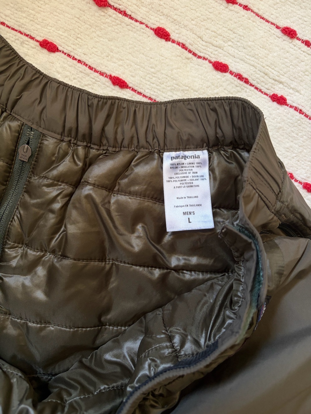 PATAGONIA MARS DAS PANT L7 LEVEL 7 PRIMALOFT SOCOM ALPHA GREEN LARGE - Picture 4 of 6